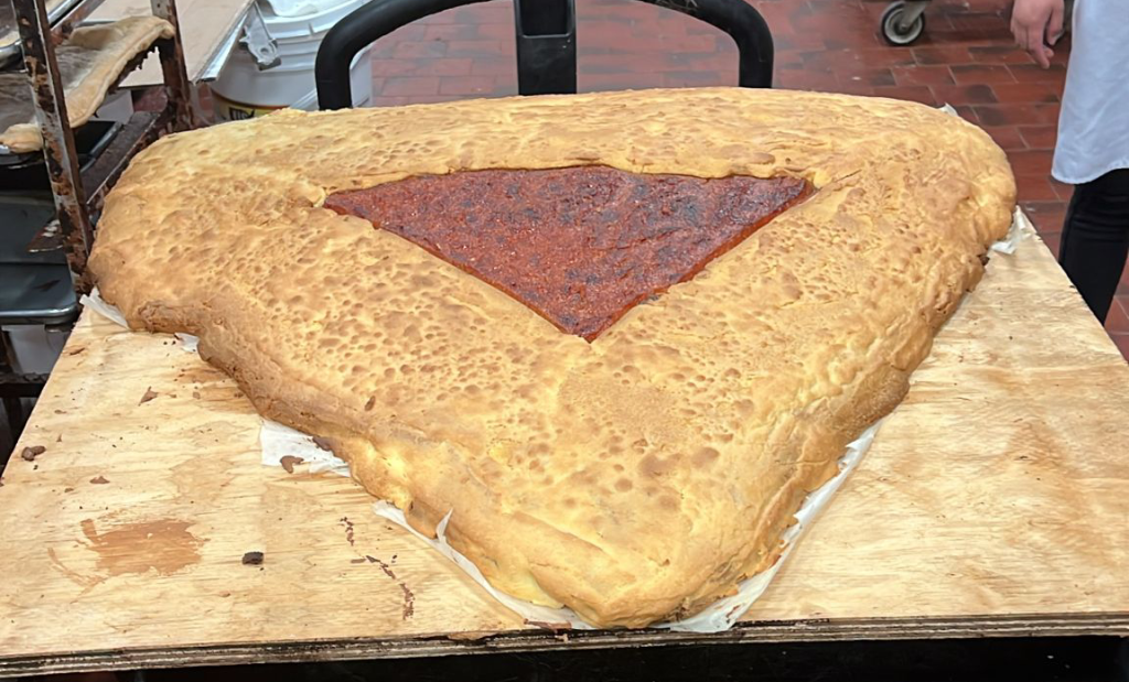 See an enormous hamantash in NYC this weekend